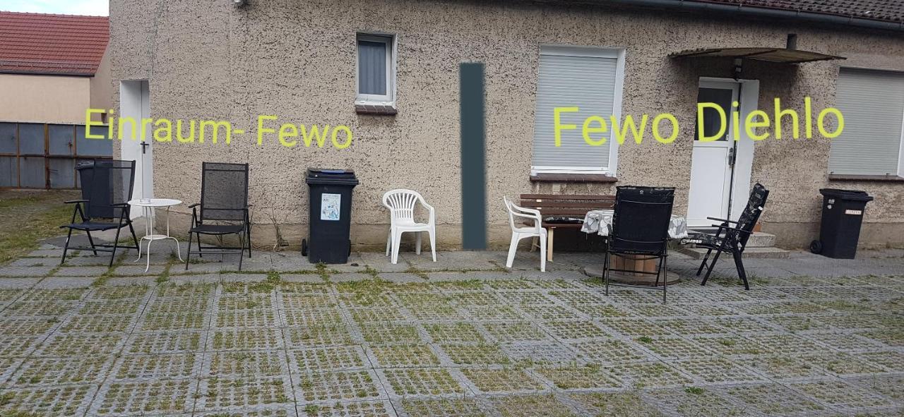 Einraum-Ferienwohnung 46M2 Eisenhuettenstadt-Diehlo エクステリア 写真